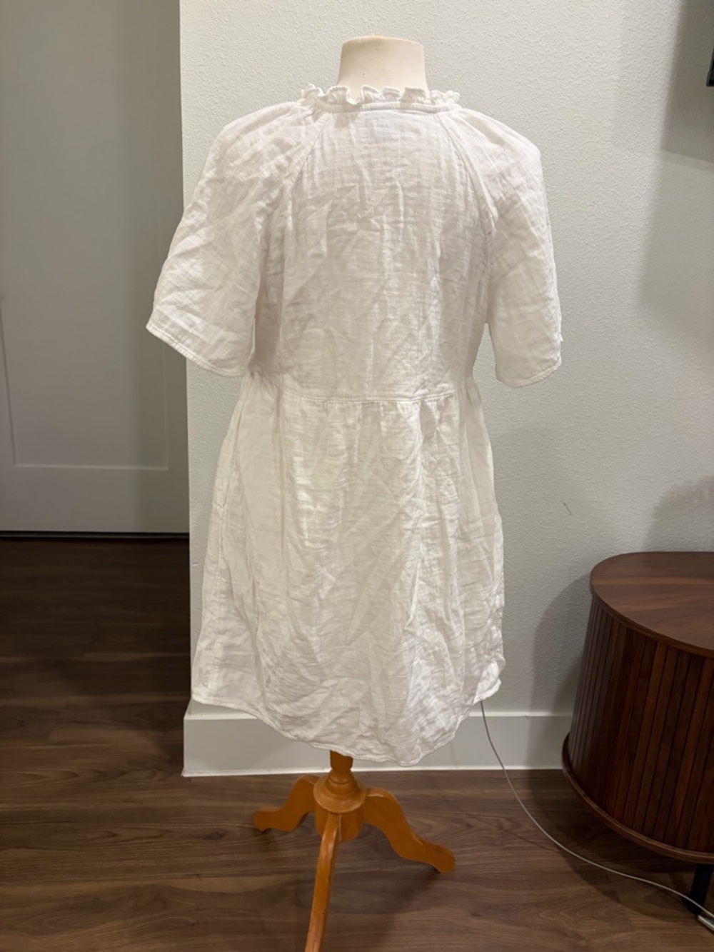 Old Navy White Maternity Tunic Dress - Picture 2 of 4
